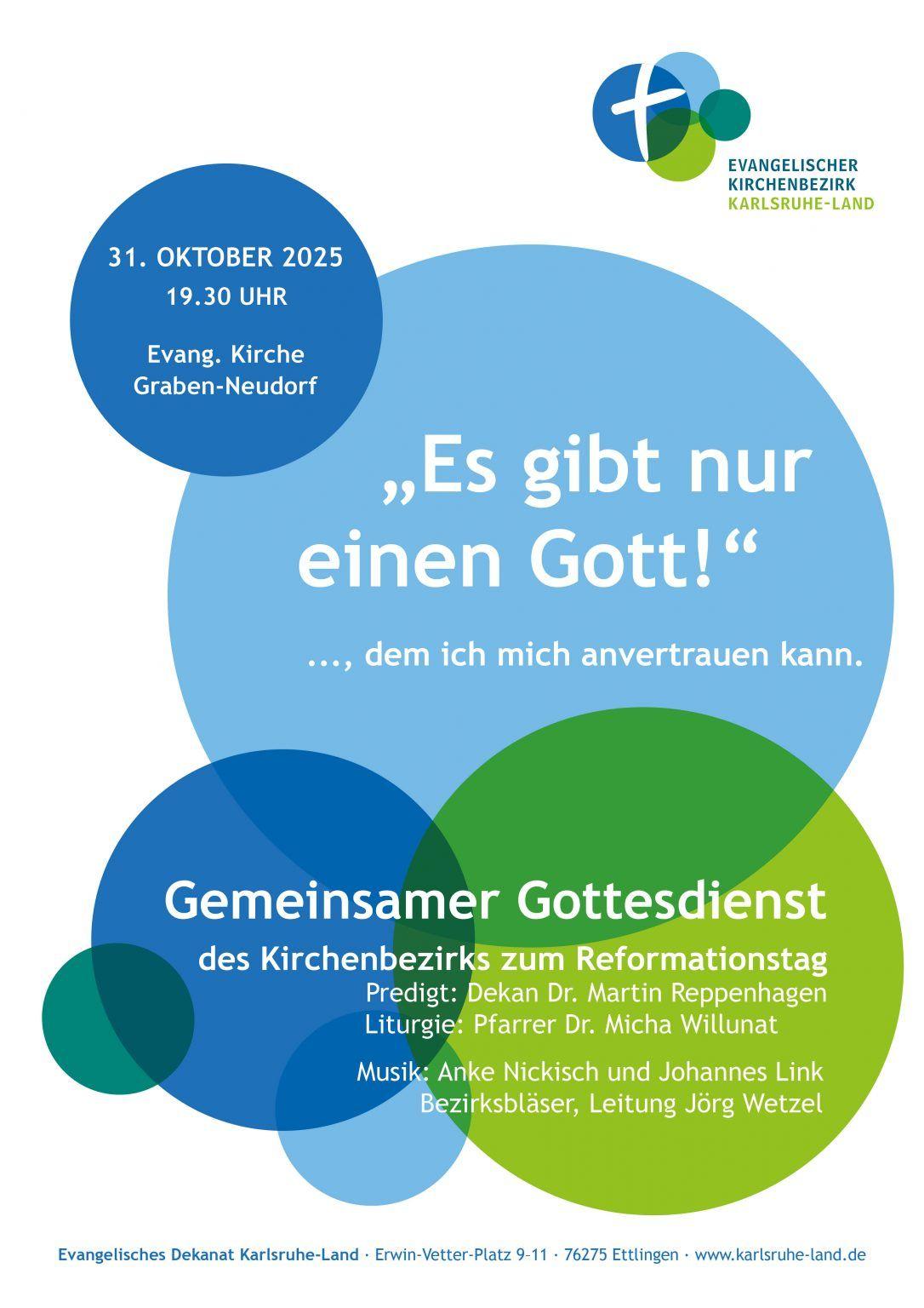 Reformations Gottesdienst 2025